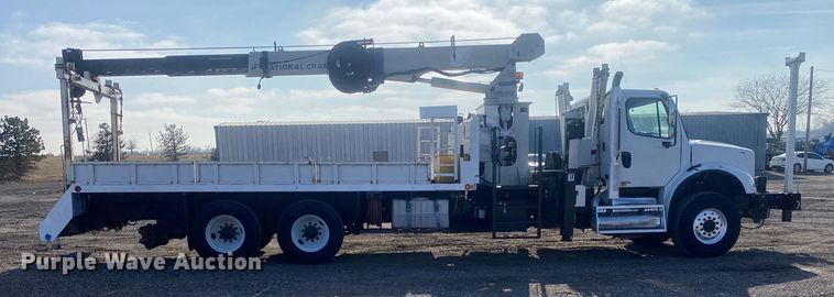 image for item JW9202 2010 Freightliner M2 Business Class  crane truck