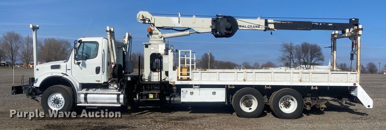 image for item JW9202 2010 Freightliner M2 Business Class  crane truck