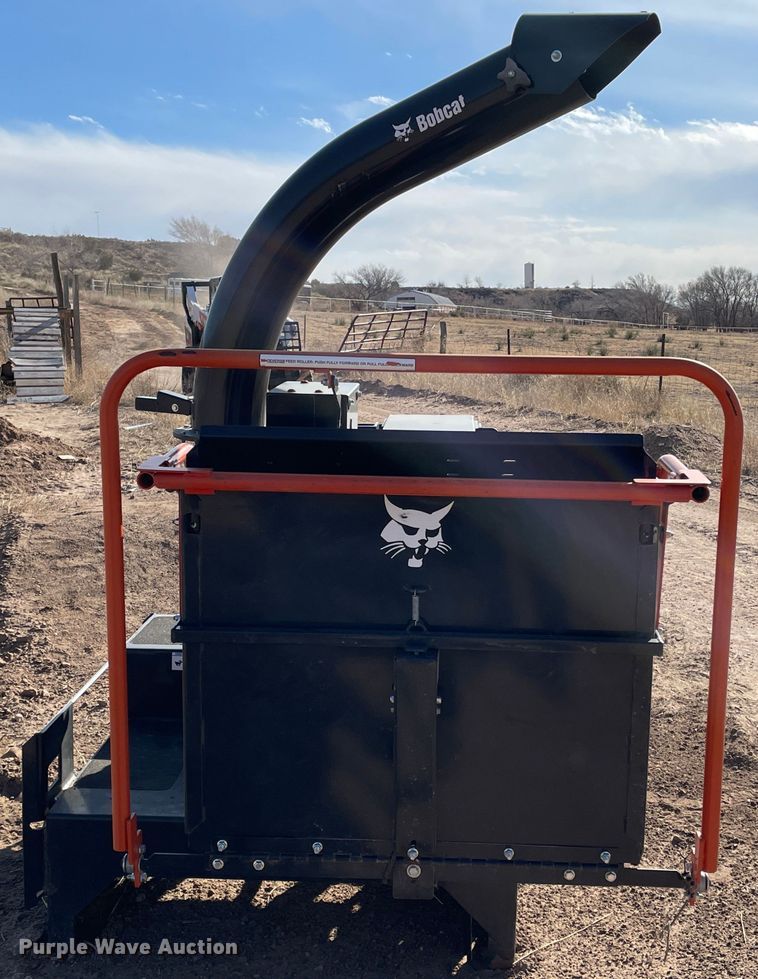 image for item KM9939 2017 Bobcat WC-8B  skid steer wood chipper