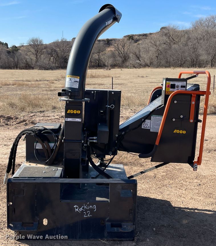 image for item KM9939 2017 Bobcat WC-8B  skid steer wood chipper