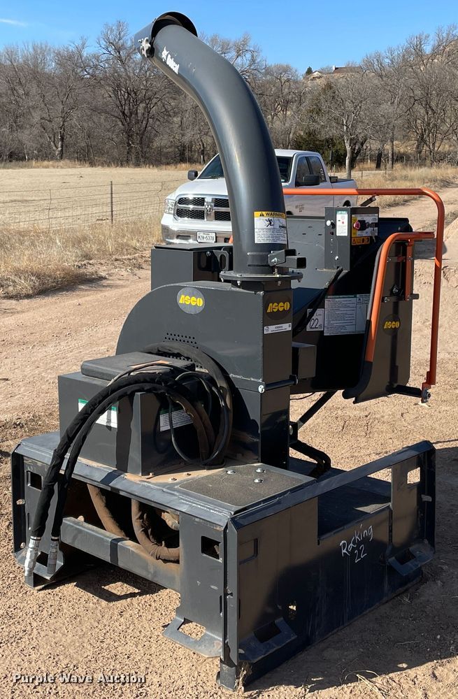 image for item KM9939 2017 Bobcat WC-8B  skid steer wood chipper