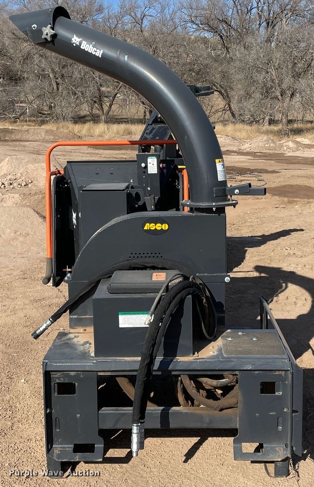 image for item KM9939 2017 Bobcat WC-8B  skid steer wood chipper