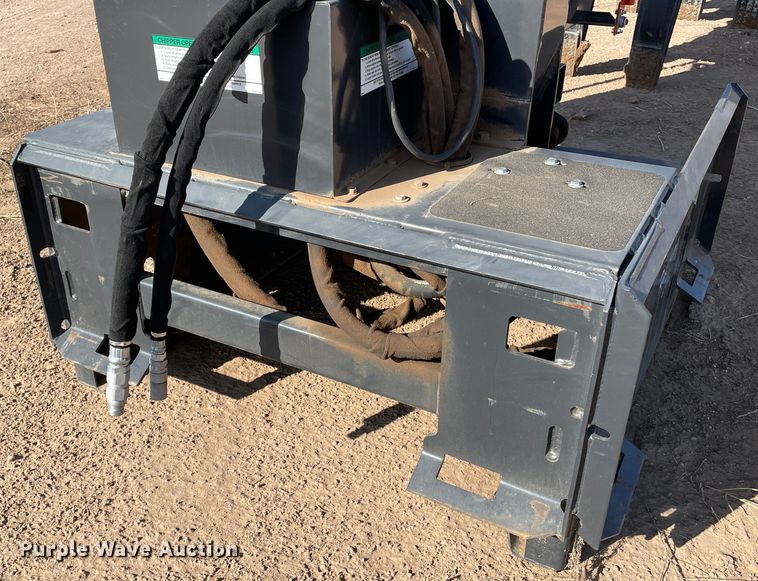 image for item KM9939 2017 Bobcat WC-8B  skid steer wood chipper