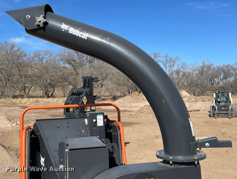 image for item KM9939 2017 Bobcat WC-8B  skid steer wood chipper