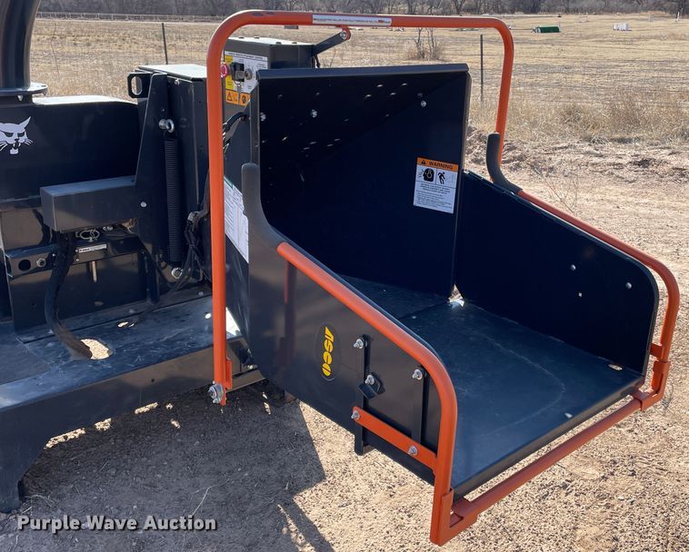 image for item KM9939 2017 Bobcat WC-8B  skid steer wood chipper