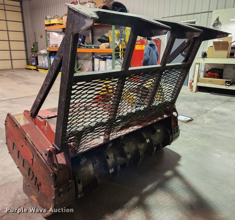 image for item KT9396 Fecon BH074SS3-FS-1V-RT120  skid steer mulcher