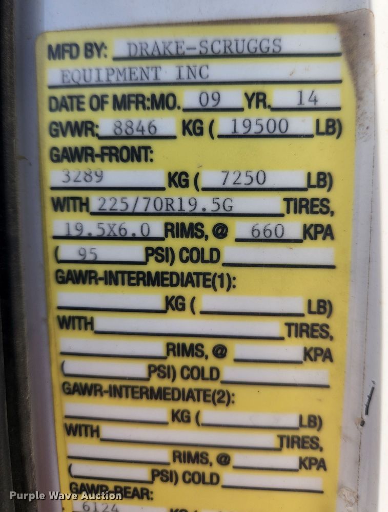 image for item KT9398 2014 Dodge Ram 5500HD  bucket truck