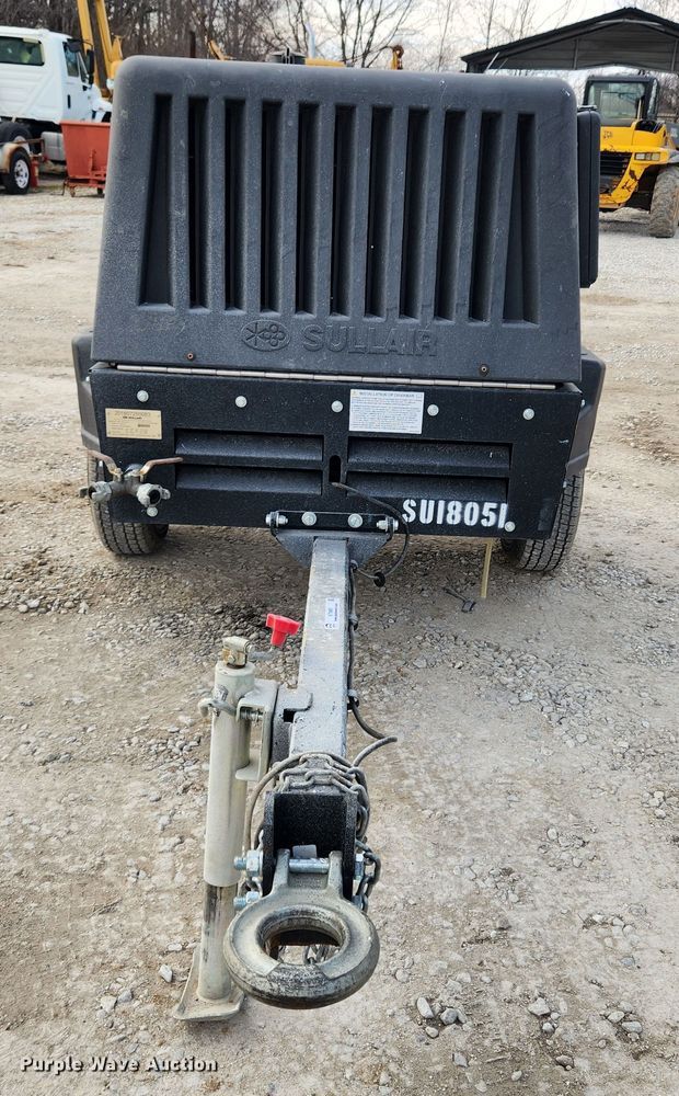 image for item KT9401 2018 Sullair 185  air compressor