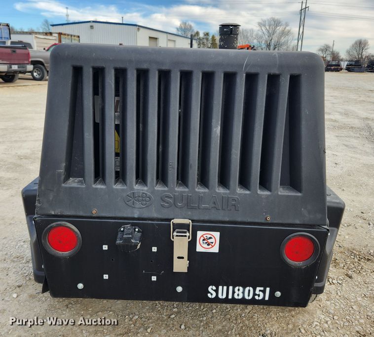 image for item KT9401 2018 Sullair 185  air compressor