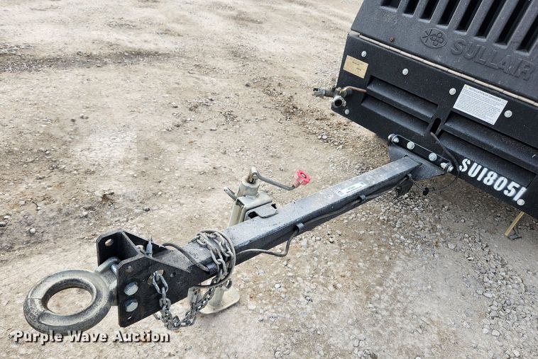 image for item KT9401 2018 Sullair 185  air compressor