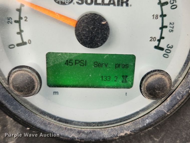 image for item KT9401 2018 Sullair 185  air compressor