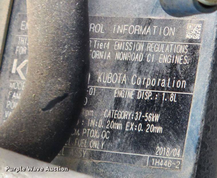 image for item KT9401 2018 Sullair 185  air compressor