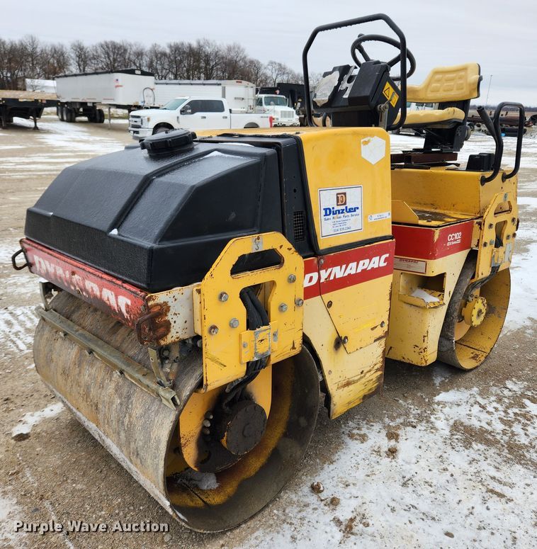 image for item KT9413 1996 Dynapac CC102  double drum vibratory roller