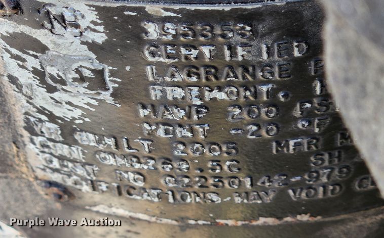 image for item KT9428 2005 Sullair 185DP0JD  air compressor