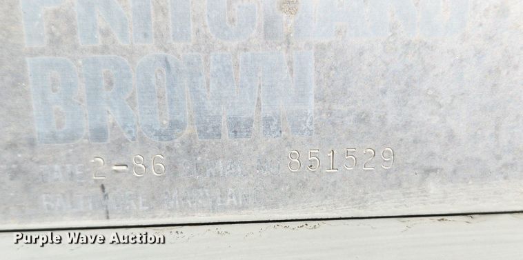 image for item KT9430 1986 Pritchard Brown  generator