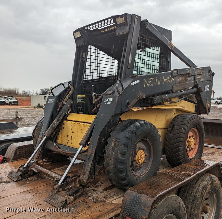 image for item LF9552 1996 New Holland LX865  skid steer loader