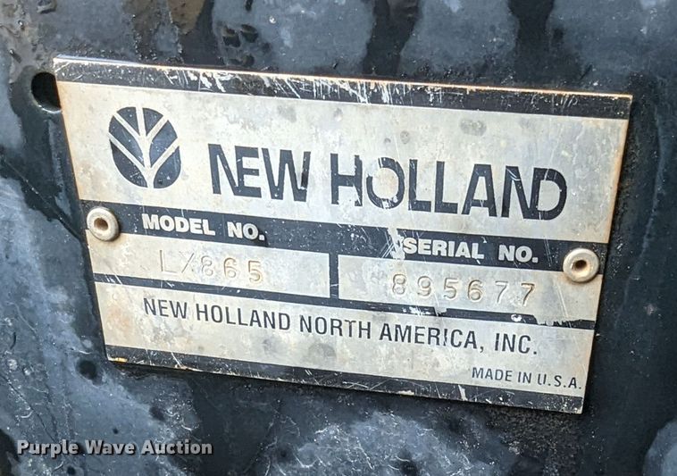 image for item LF9552 1996 New Holland LX865  skid steer loader