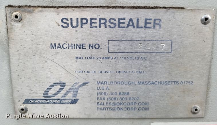 image for item LR9151 OK International Supersealer  bag sealer