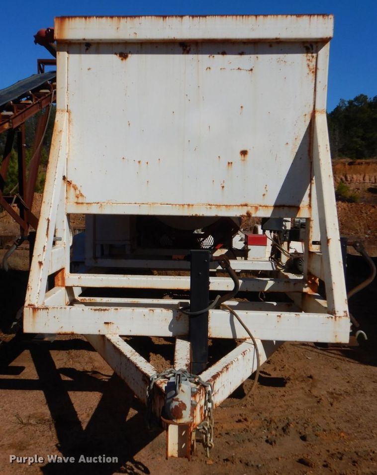 image for item LT9036 Shop built  trommel