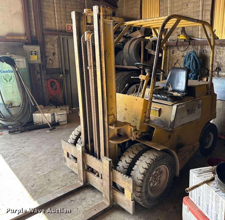 image for item LT9368 Yale G83P-050-SAS-086  forklift