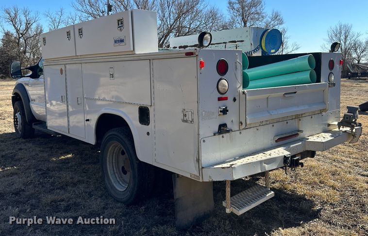 image for item LT9388 2007 Ford F550 Super Duty XL  utility / service truck