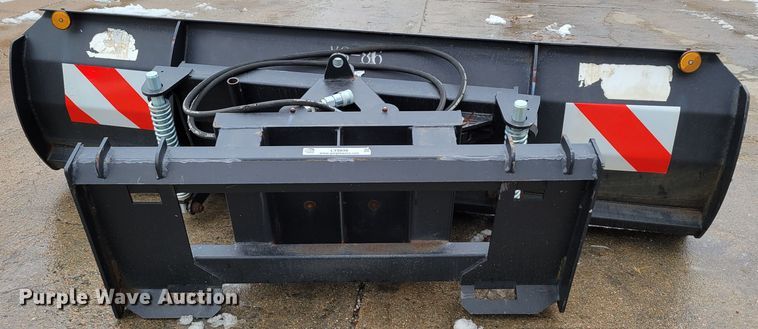 image for item LY9939 86" W skid steer dozer blade