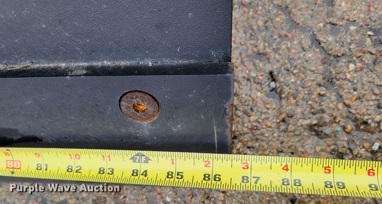 image for item LY9939 86" W skid steer dozer blade