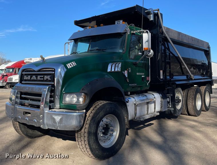 image for item MA9901 2014 Mack GU713  dump truck