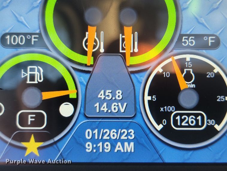 image for item ME9671 2021 Caterpillar 242D3  skid steer loader
