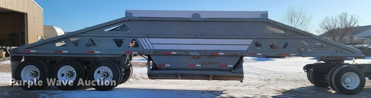 image for item ME9673 1992 Load King 202  bottom dump trailer