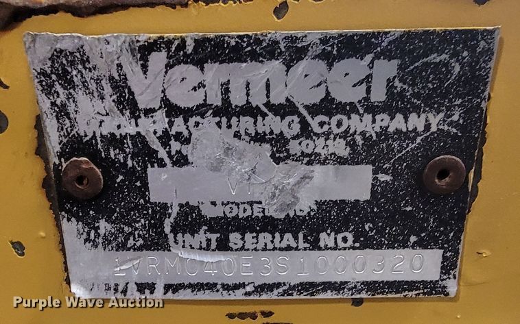 image for item ME9679 1995 Vermeer LM-42  cable plow