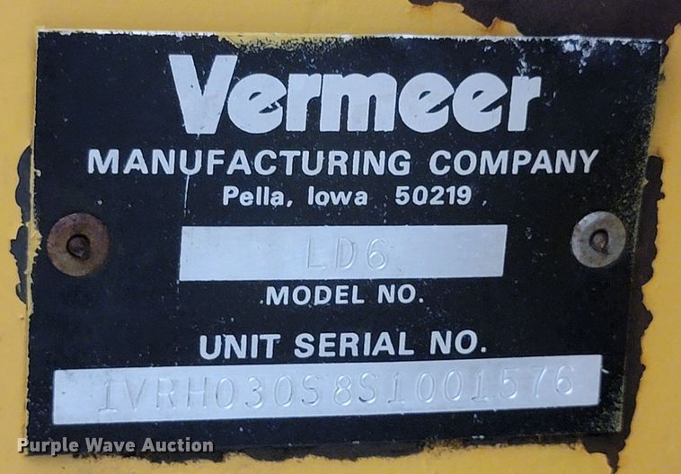 image for item ME9679 1995 Vermeer LM-42  cable plow