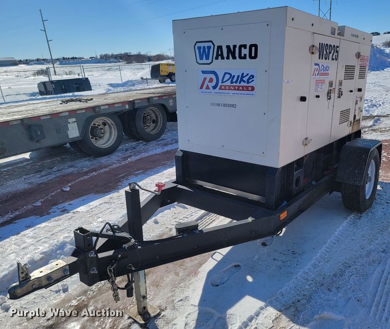 image for item ME9680 2019 Wanco WSP25  generator