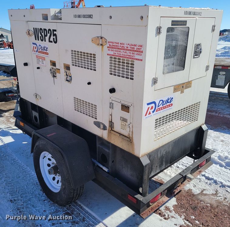 image for item ME9680 2019 Wanco WSP25  generator