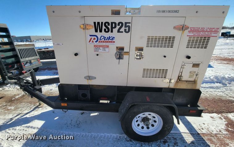 image for item ME9680 2019 Wanco WSP25  generator