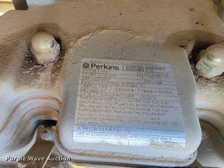 image for item ME9680 2019 Wanco WSP25  generator