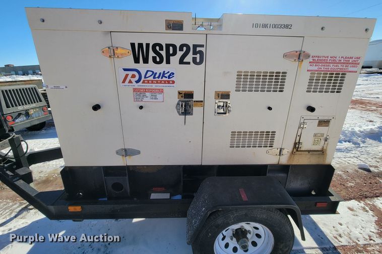 image for item ME9680 2019 Wanco WSP25  generator