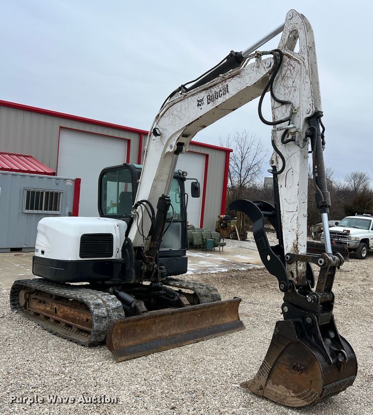 image for item MM9033 2011 Bobcat E80  mini excavator
