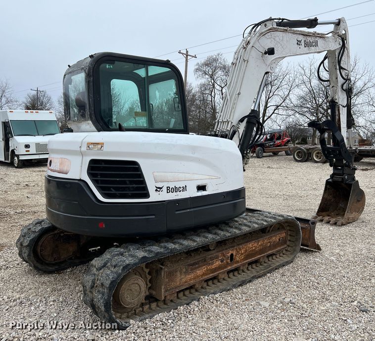 image for item MM9033 2011 Bobcat E80  mini excavator