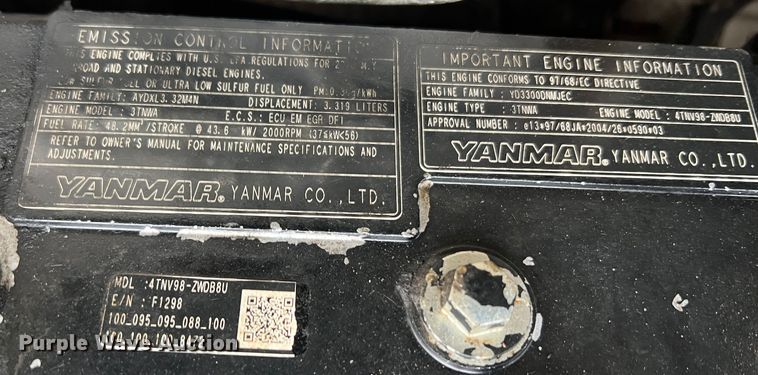 image for item MM9033 2011 Bobcat E80  mini excavator