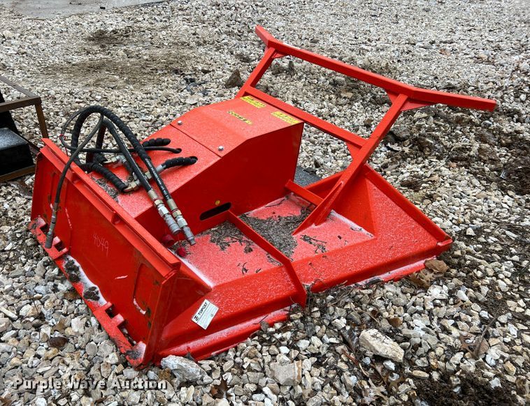 image for item MM9034 2022 TopCat SSDFM60  skid steer mulcher