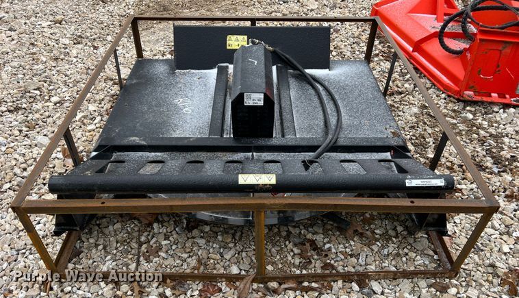 image for item MM9035 2022 Mower King SSRC  skid steer brush mower