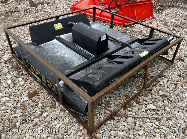 image for item MM9035 2022 Mower King SSRC  skid steer brush mower