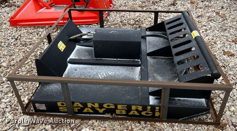 image for item MM9035 2022 Mower King SSRC  skid steer brush mower