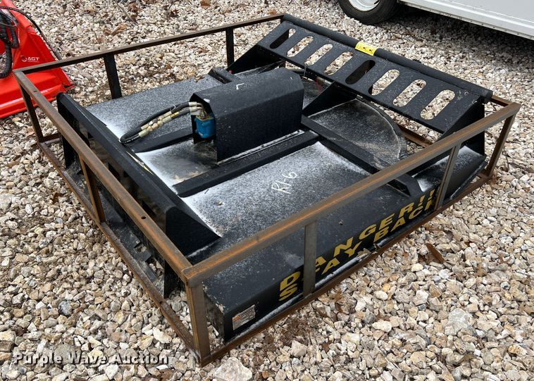 image for item MM9035 2022 Mower King SSRC  skid steer brush mower