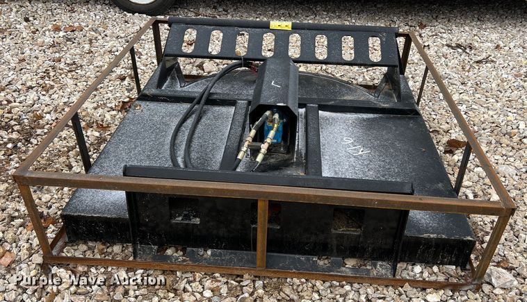 image for item MM9035 2022 Mower King SSRC  skid steer brush mower