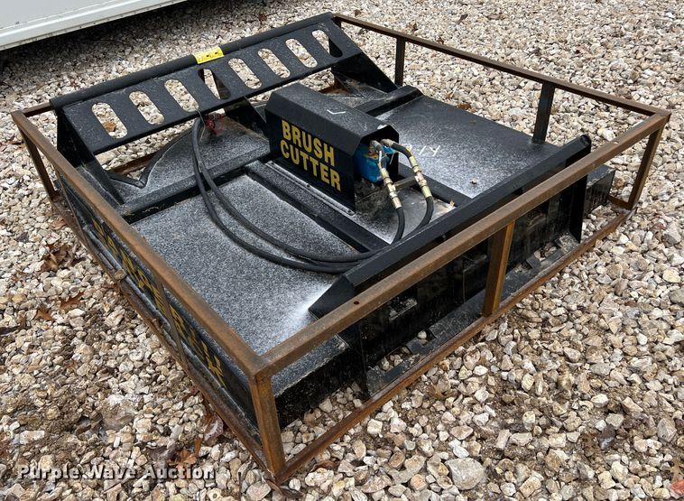 image for item MM9035 2022 Mower King SSRC  skid steer brush mower