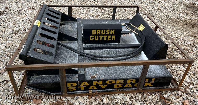 image for item MM9035 2022 Mower King SSRC  skid steer brush mower