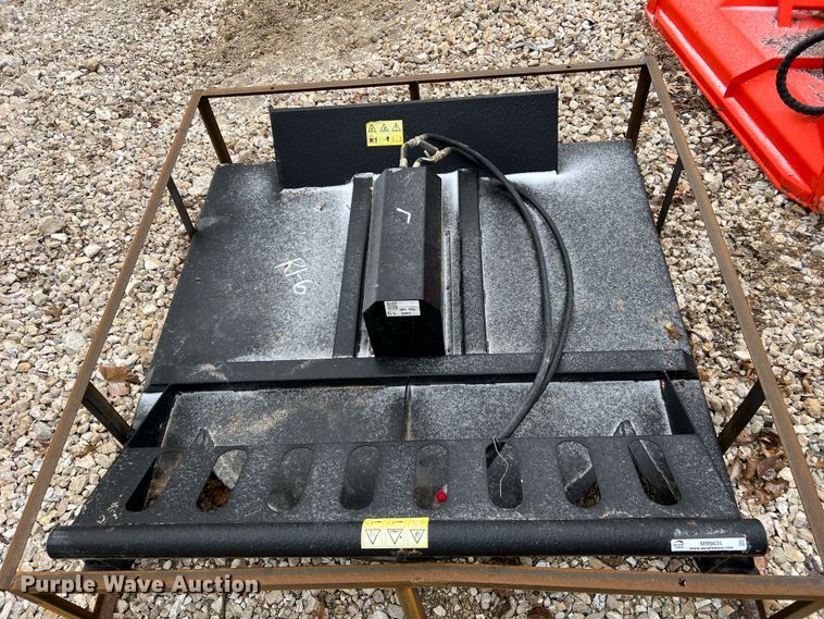 image for item MM9035 2022 Mower King SSRC  skid steer brush mower