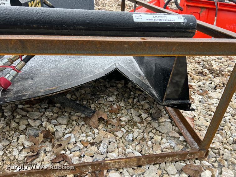 image for item MM9035 2022 Mower King SSRC  skid steer brush mower